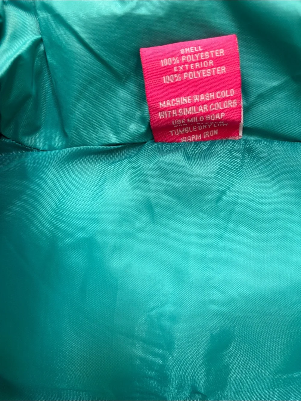 Kids Teal Blue Puffer Vest - Lightweight Sleeveless Jacket